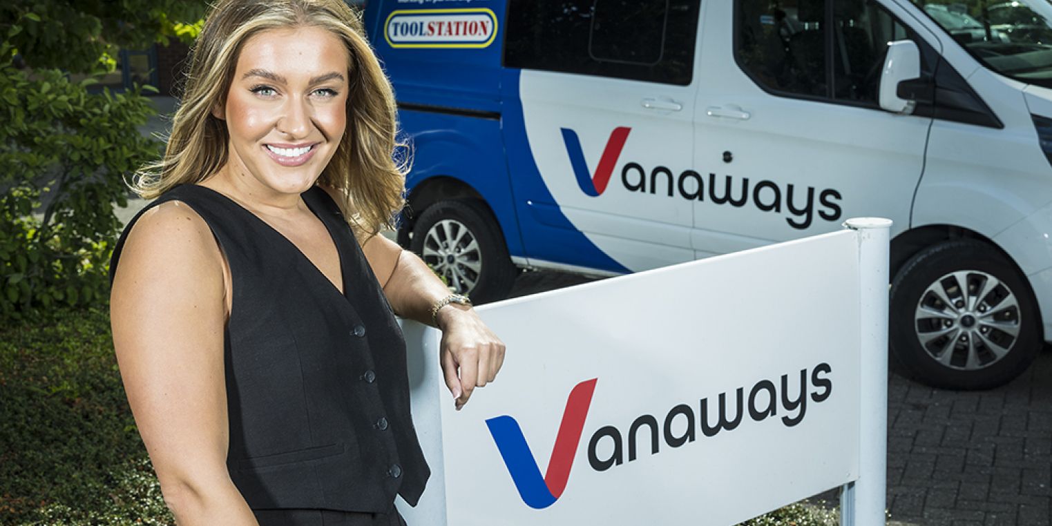 Hannah takes to the field for Vanaways Business Development team